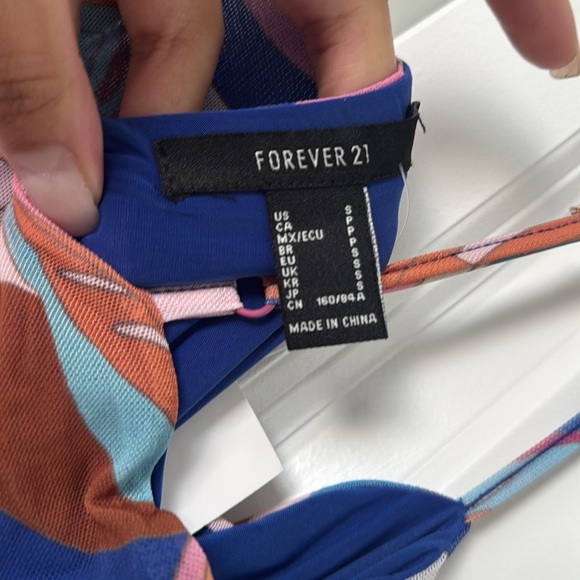 Colorful Patterned Women's Dress - Picture 5 of 5